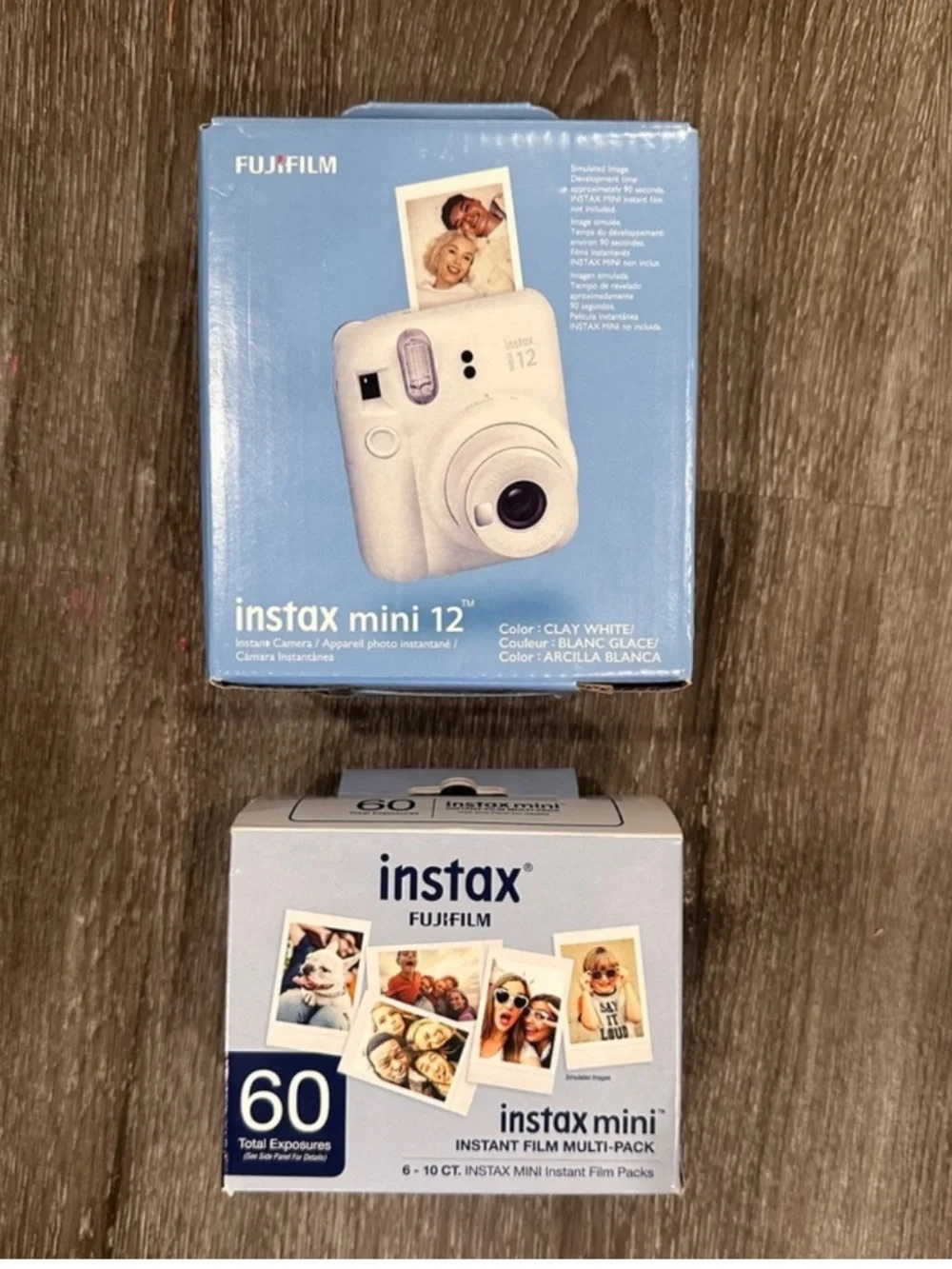 Fujifilm Instax Mini 12 Camera Bundle + 90 Sheets Film (Rainbow + Variety Packs)